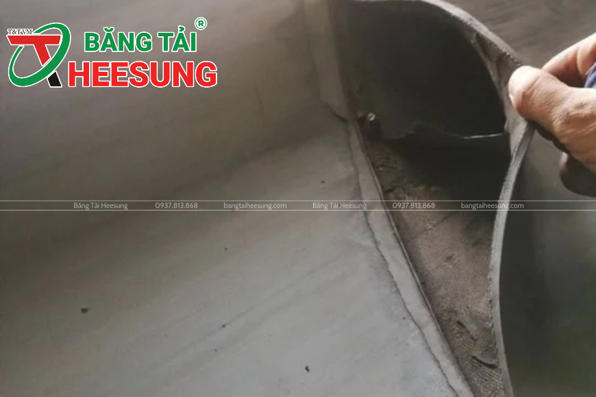 băng tải dễ bị rách