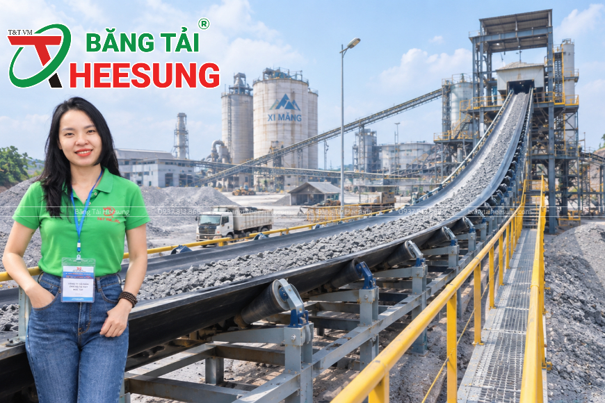 các tuyến băng tải dài