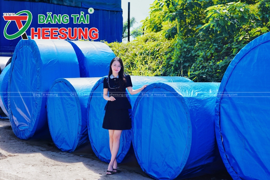 cung cấp băng tải cao su trắng